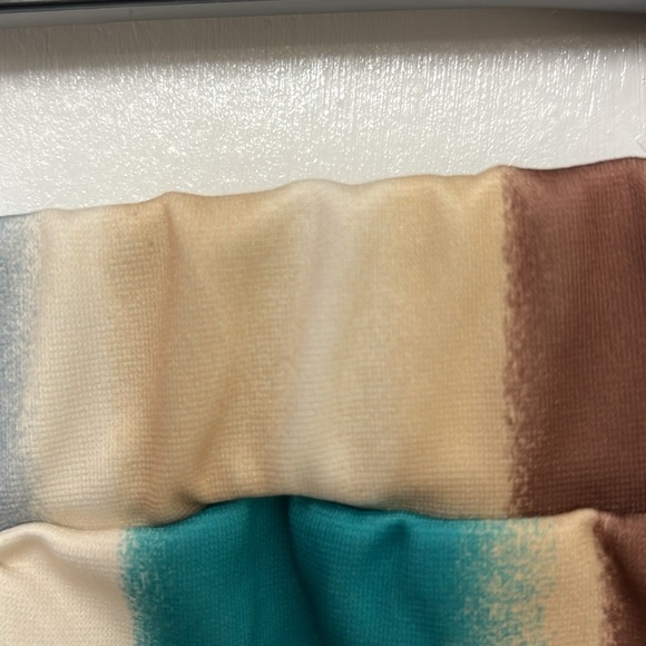 Coco + Jaimeson Striped Ponte Knit Double Slit Mini Elastic waistband, Sz S - Picture 11 of 14